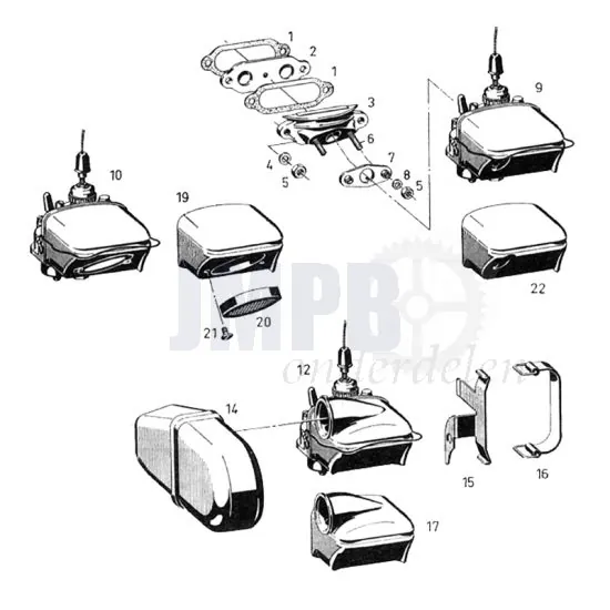Carburateur Sachs 50/3