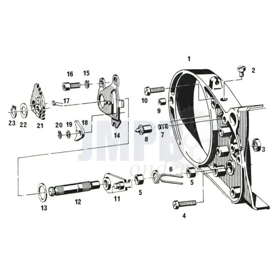 Schakelas Sachs 50/4 EKF