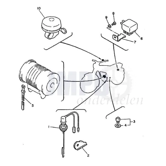 Electrische Delen 2 Yamaha FS1 2RU