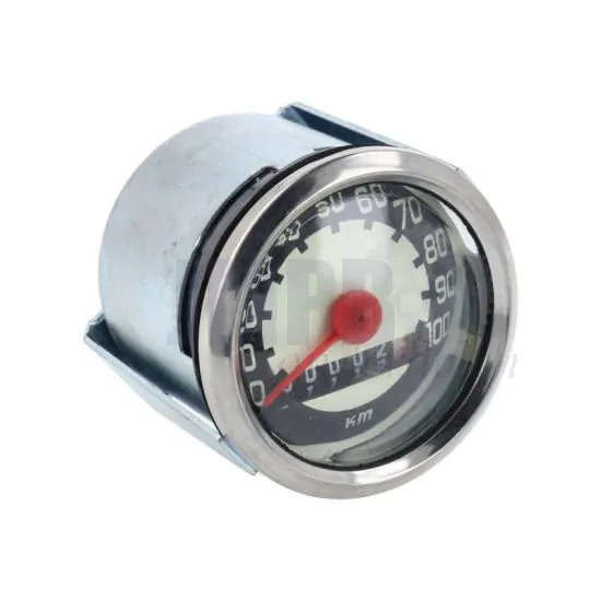 KM Klok 48MM VDO Replica Puch - 100KM