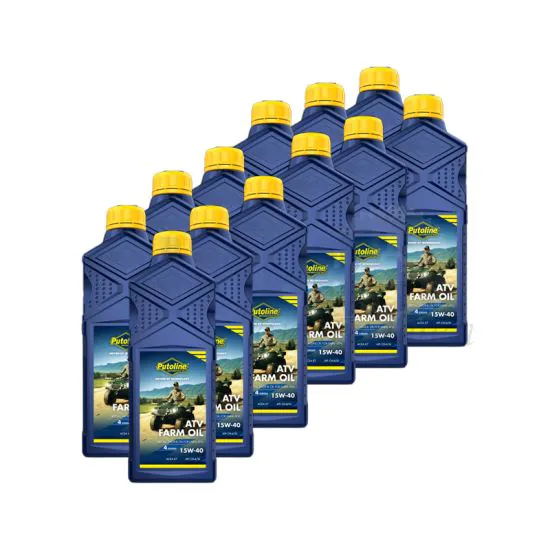 Putoline ATV Farm Oil 15W-40 - 12 Stuks