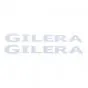 Gilera Woord Stickerset Wit 315X30MM