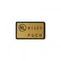Goedkeuringsstickers Puch Goud