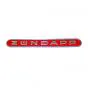 Tankembleem Zundapp Rood