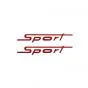 Stickerset Zundapp Sport Rood