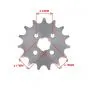 Voortandwiel Honda 16 Tands