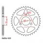 Achtertandwiel 45 Tands Honda MT/MB/MTX-SH 