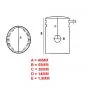 Zuiger 45MM DMP Honda MB80 / MT80