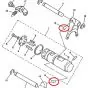 Passtift Schakelvork Yamaha FS1