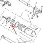 Passtift Glad Schakelwals Yamaha FS1