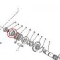 Geleidebus Kickstartveer Yamaha FS1