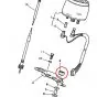 Rubber Tellerklok Yamaha FS1/DT50E Per Stuk