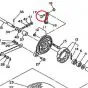 Bout Remhevel Yamaha FS1/DT Origineel