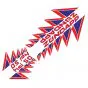 Stickerset 4-Delig Zundapp HAI50 Rood/Blauw