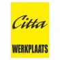 Werkplaatssticker Citta Geel Nederlands