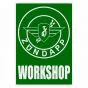 Workshop Sticker Zundapp Groen Engels