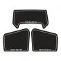 Stickerset Honda MT50 Paris Dakar Zwart 3-Delig