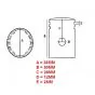 Zuiger 38MM P12 Standaard Sachs 50/2 - 50/3