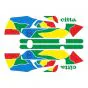 Stickerset Gilera Citta Funny Groen