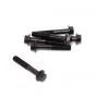 Flensbout Zwart M6X35 Zeskant