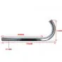 Uitlaatbocht 28MM Sachs / Membraancilinder