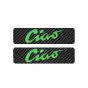 Tankstickers Ciao Carbon/Groen
