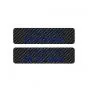 Tankstickers Vespa Piaggio Carbon/Blauw