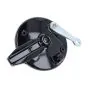 Remankerplaat Voor-/Achterzijde Zwart Tomos A35 120MM