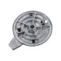 Remankerplaat Voor-/Achterzijde Zwart Tomos A35 120MM