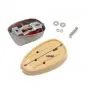 Achterlicht Classic Zilver / Creme