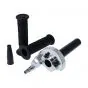 Speedgashandle JP Aluminium Zilver
