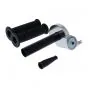 Speedgashandle JP Aluminium Zilver