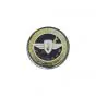 Sticker Zundapp Logo Goud/Zwart Rond 60MM