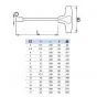 Unior T-Greep Dopsleutel 14MM