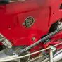 Afdekplaatje Frame Puch logo RVS