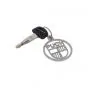 Sleutelhanger Puch Logo RVS