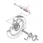 Revisieset voorwielnaaf Yamaha DT50/80MX