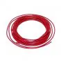 Electrisch Draad 3 Mtr Verp. - 1.0MM² Rood