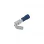 Dubbelstekker Geisoleerd Blauw 6.3MM A-Kwaliteit