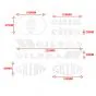 Stickerset Gilera Citta Wit 7-Delig