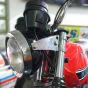 Koplampoor Kreidler Links Geklemd