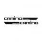 Stickerset Transfer Honda Camino Zwart