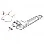 Bevestigingset Benzinetank Cover Honda MB