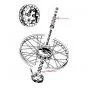 Stofdeksel Kreidler Campagnolo Naaf