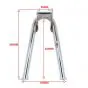 Middenstandaard Peugeot 103 Chroom 265MM