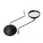 Spiegelset Yamaha DT50/80MX Zwart/Chroom