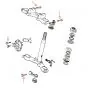 Boutset Voorvork Honda MT