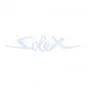 Sticker Solex Wit 150X35MM
