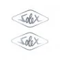 Stickerset Solex Zilver 70X33MM