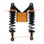 Schokbrekerset Zwart/Goud Sport 320MM